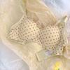 Sweet Breathable Girlish Style Push-Up Bra Wire-Free Seamless One-Piece Thin Cup Underwear