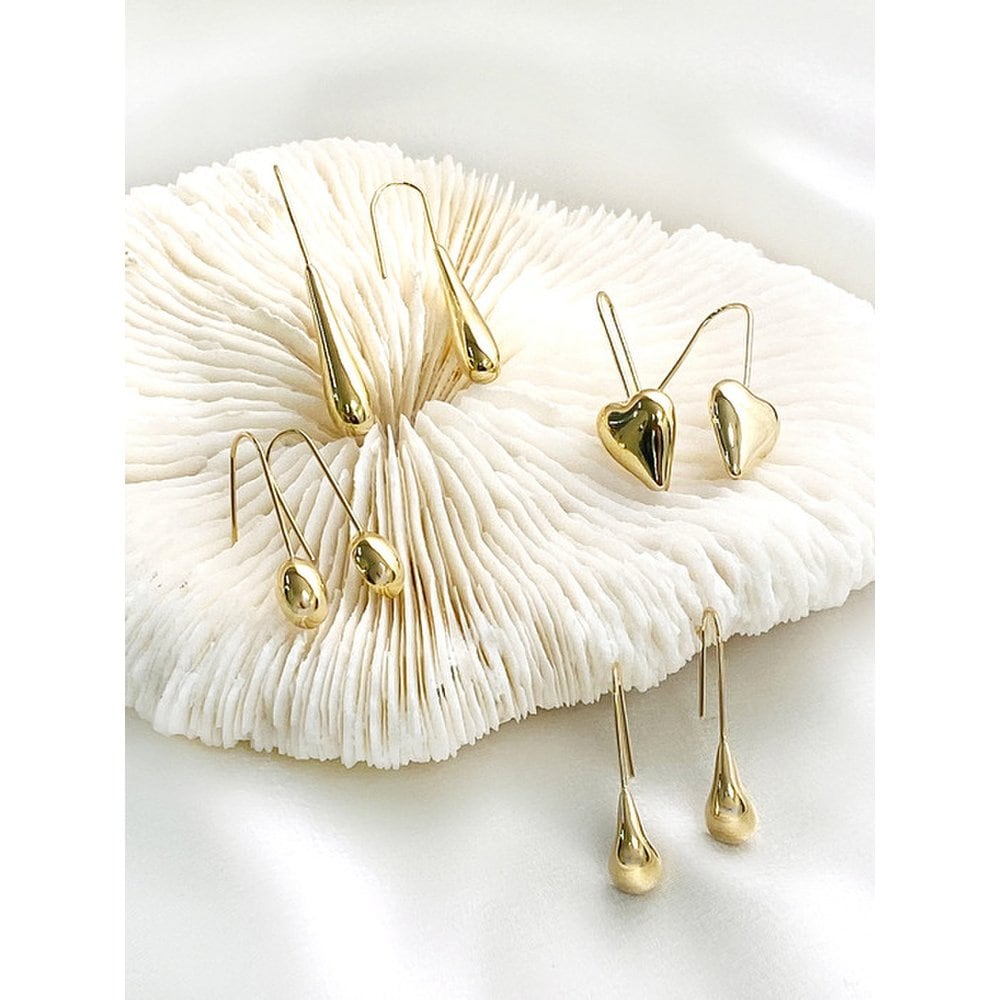 [18K Gold Nickel-Free Plated] Eternal Serenity Earrings