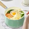 Pot Nonstick Saucepan with Wooden Handle for Induction Stovetops