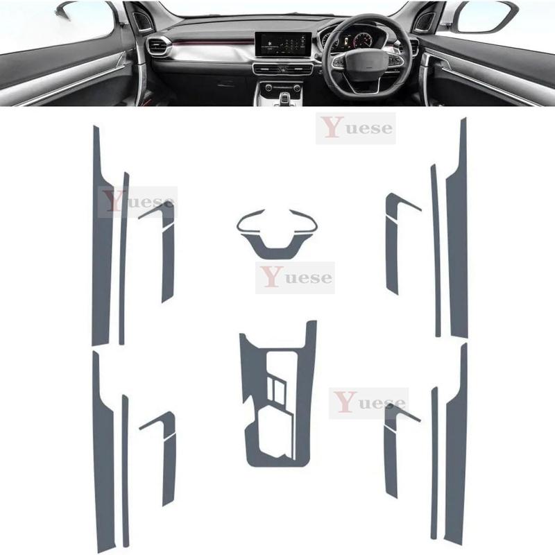 For Geely Coolray Eseape SX11 - Car Interior Center Console Transparent TPU Protective Film Anti-scratch Sticker
