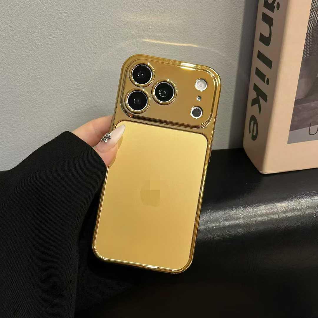 

Frosted Electroplated Apple Logo iPhone 14/13 Pro Max Anti-Fall Case 13Pro