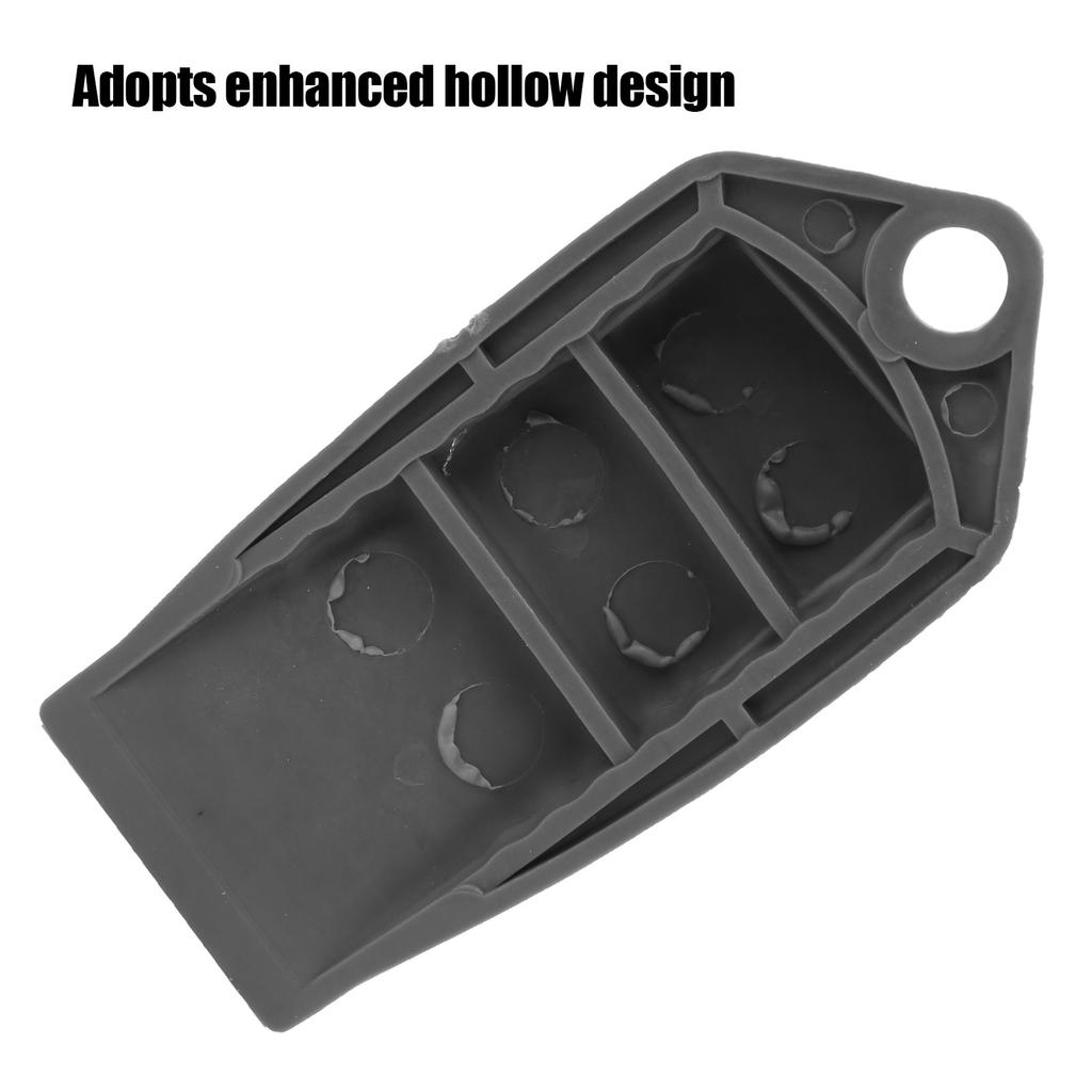 Gray Rubber Door Stoppers No Sliding Door Stop   Stackable Flexible Door Holder