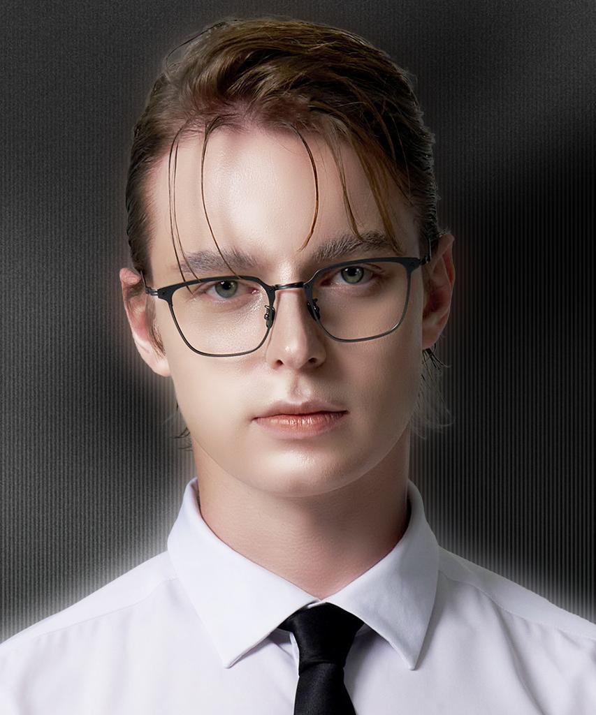 Maeteupeojeu Mp-10 Titanium Glasses Darksilver