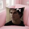 1pc Damon Salvatore Pillow Set Vampire Diaries Pillowcase Sofa Decoration Home Double Sided Printed Cute Cushion Cover