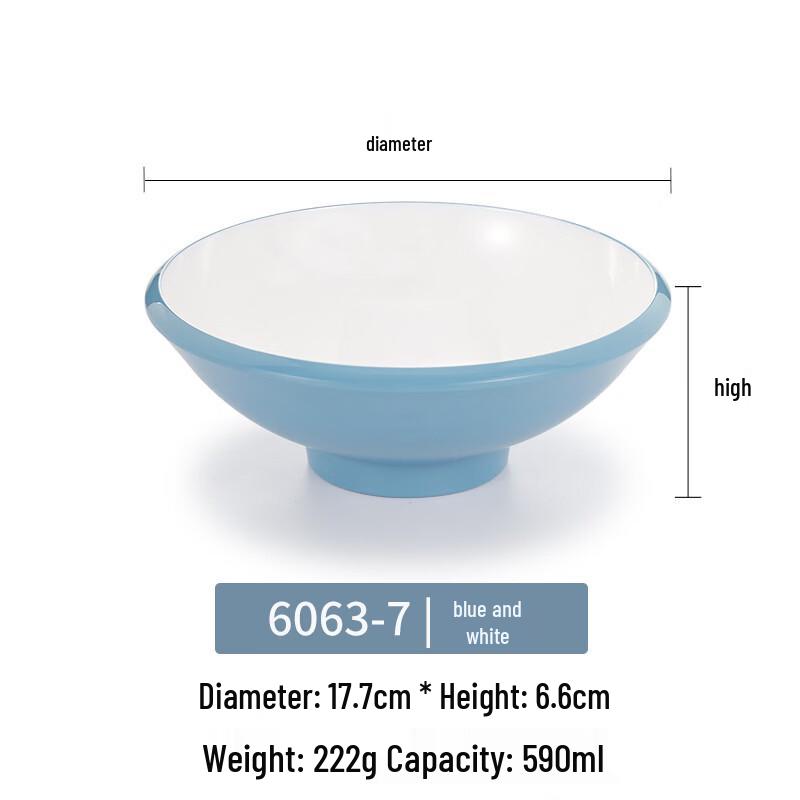 Handun Nordic Melamine Noodle Bowl