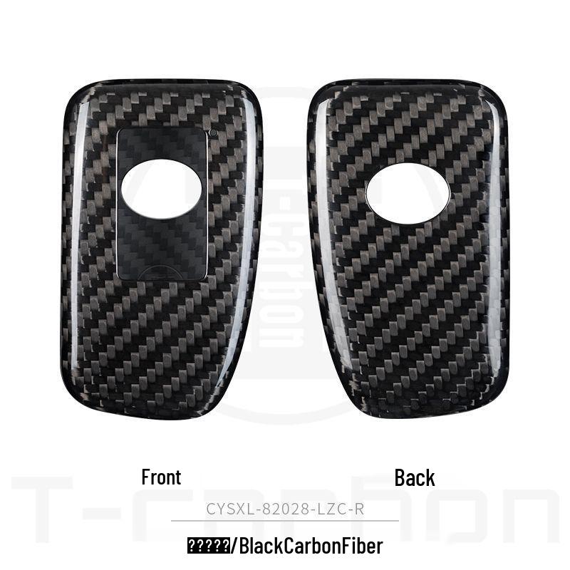 Carbon Fiber Key Case for Lexus: Compatible with ES300, RX, NX300, NX200t, UX260h Models