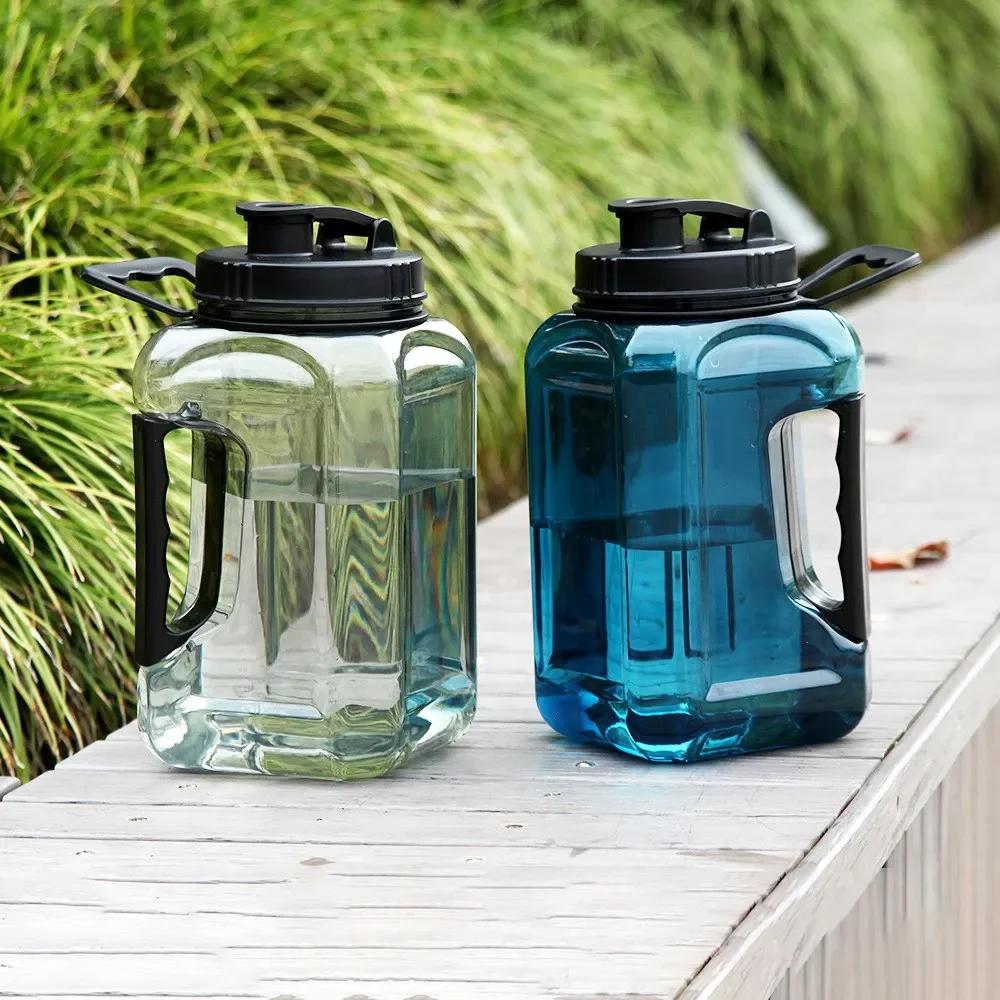 2.4L GYM BPA Free Portable Leak-proof Kettle Plastic Large Capacity Water Bottles Outdoor Camping Cycling Hiking Sport