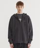 Small Authentic Zip-Up Hoodie Charcoal