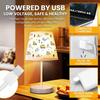 Non-Glare Lighting Car Table Lamp Lightweight Material Ambient Night Light  Reading Nook