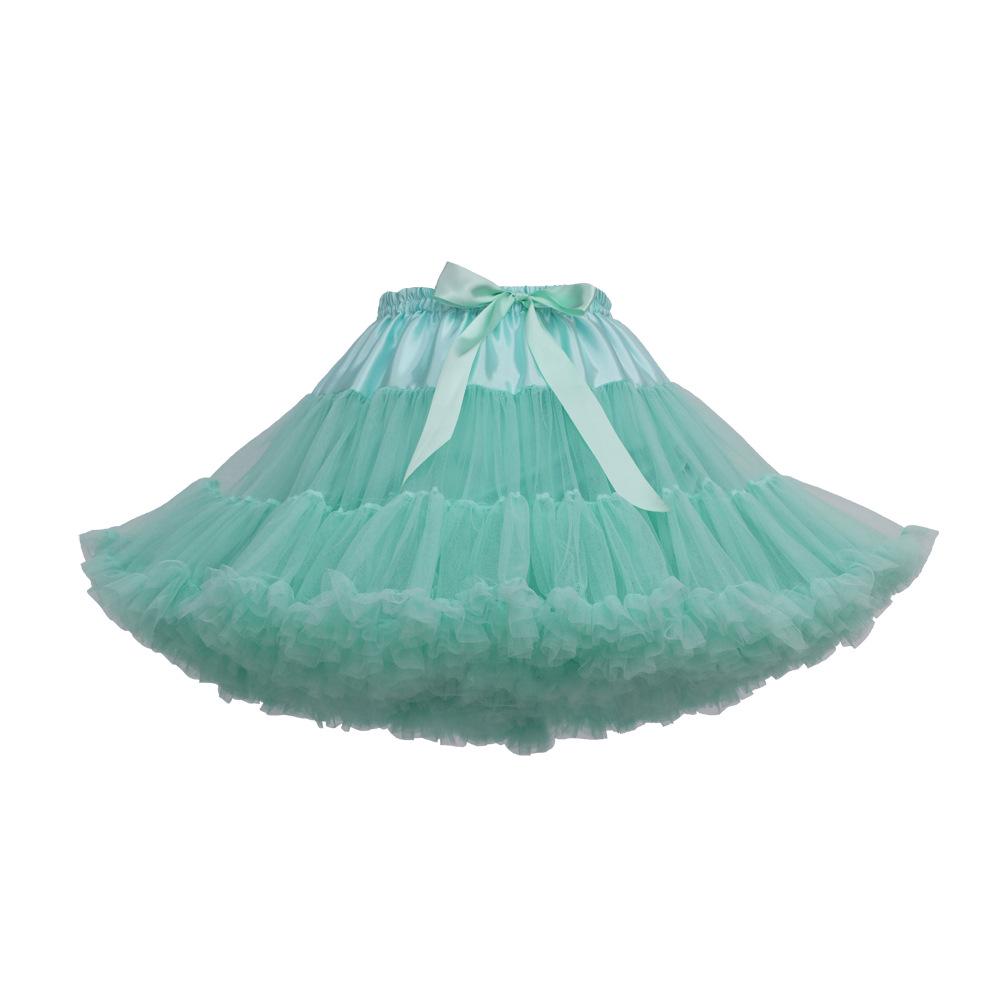 Adult Super Puffy Breathable Tulle Skirt - Soft Lolita Tutu Petticoat Skirt