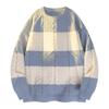 New Autumn and Winter Sweater Striped Sweater Retro Men's Top