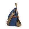 Vintage Color Block Backpack Ethnic Embroidery Shoulder Bag Large Capacity Backpack