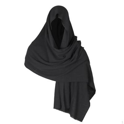 Medieval Hooded Cloak Decoration Shoulder Cowl Photo Props for Masquerade Stage Performances