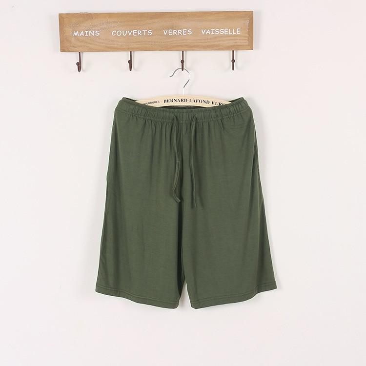 New Summer Large Size Men's Shorts Cotton Modal Casual Home Pants Thin Section Large Size Loose Shorts Pajamas Men Pajama Pants