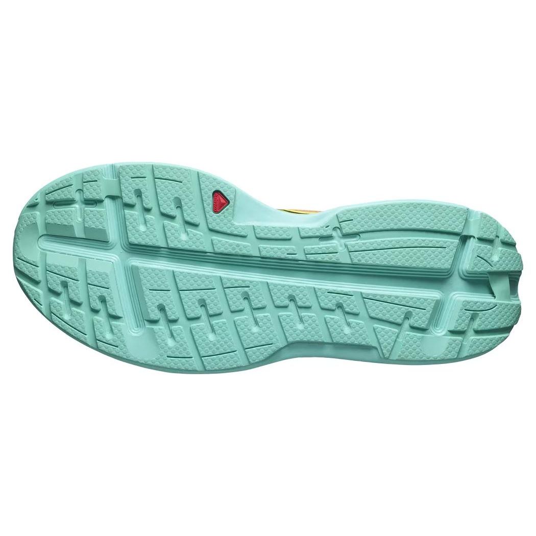 Salomon Aero Glide Zinna Cockatoo Мужские кроссовки Оранжевый Безопасность-Желтый — фото 6