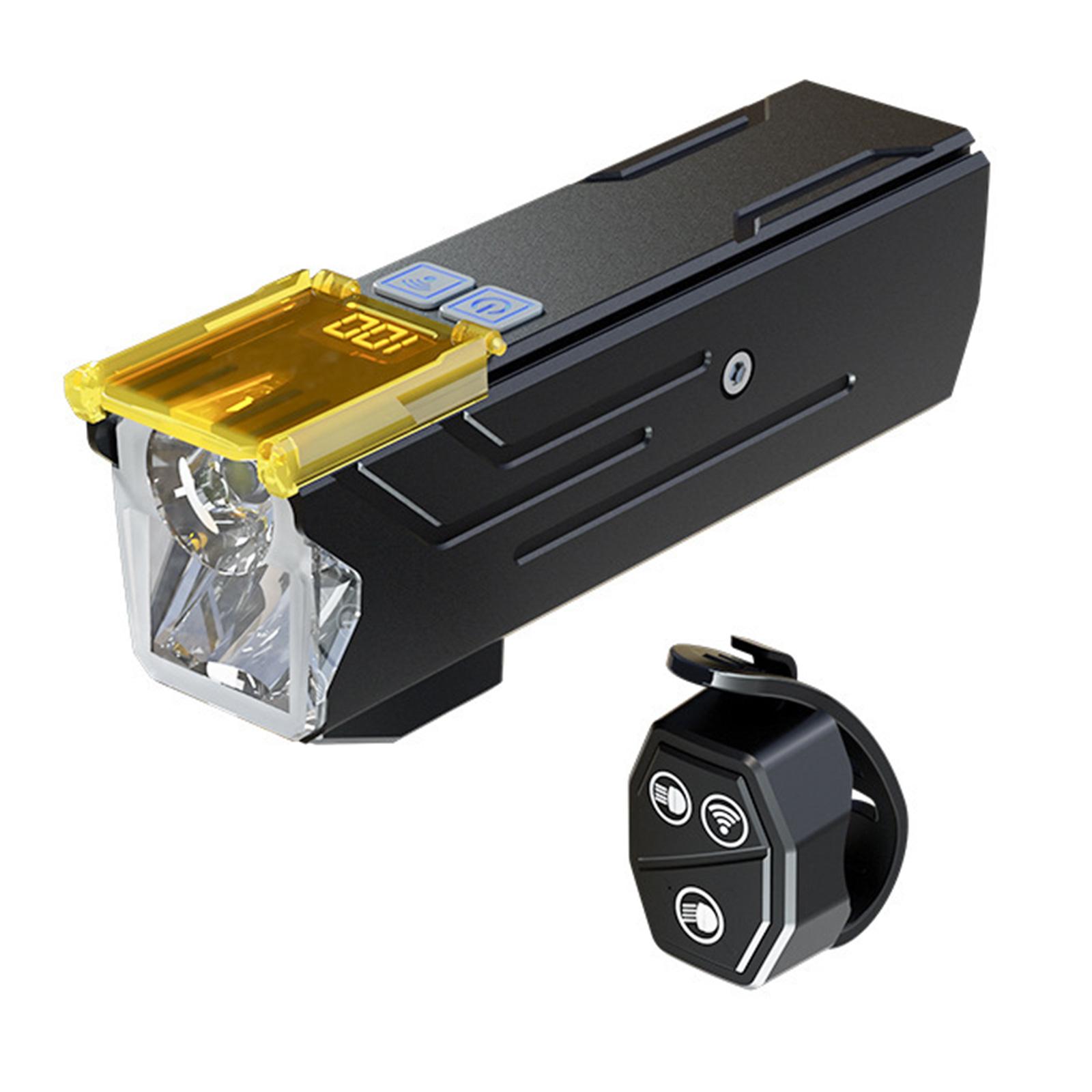 Bicycle Light 4000mAh Mountain Bike Front Light USB Rechargeable Bike Haedlight Aluminium Alloy MTB Lamp Bicycle Accessories