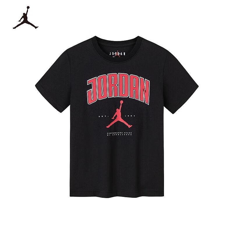 Jordan Nike AJ Boy s Short Sleeve Cotton T-Shirt M