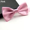 Men Classic Solid Color Bowtie Necktie Tuxedo Wedding Party Adjustable Bow Tie