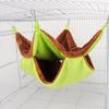 Double Layer Plush Hammock for Small Pets: Hamsters, Squirrels & Sugar Gliders