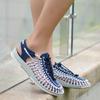 Summer Men Sandals Handmade Leather Hiking Outdoor Beach Shoes Fashion and Casual Sandals Men's Summer Shoes Sandals