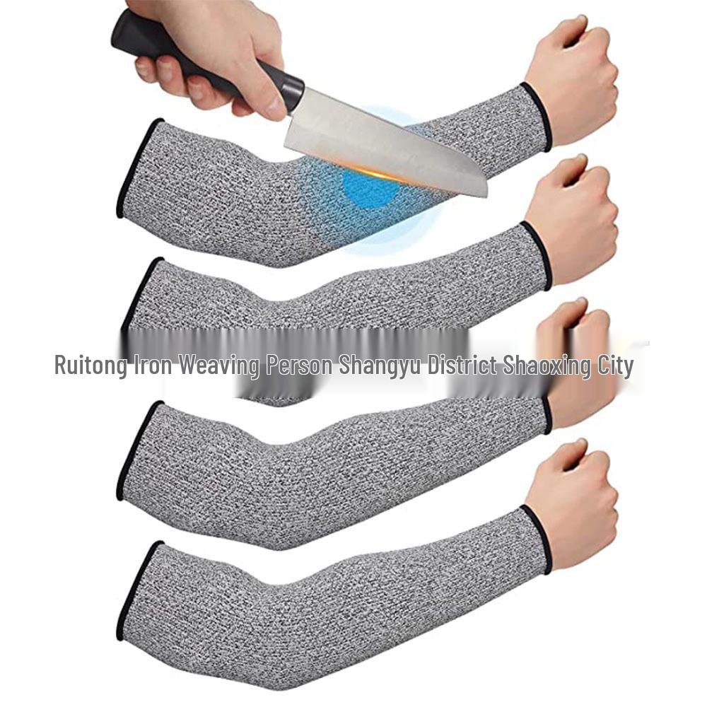 Level 5 Cut-Resistant Arm Guard: Anti-Cut, Wear-Resistant Sleeve for Safety and Glass Repair Small