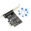PCIE To Parallel Port Card Print Port LPT PCI E LPT Printer Card Adapter DB25