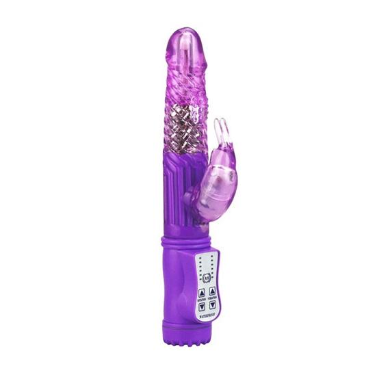 12 Modi Jelly Vibration Rotation Kaninchen G-Punkt Vibrator Massagegerät Sexy Zauberstab