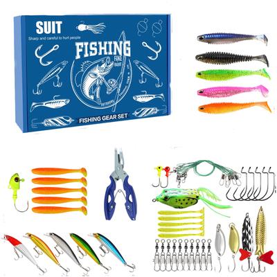 673ALuya Mysterious Fishing Equipment All Fishing Kits Big Mouth Bass Small Mouth Bass Troutbait Fishing Set