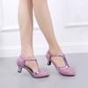 Women Adult 3.5CM/5.5CM Middle Heel Latin Dance Shoes Ballroom Dance Shoes Tango Salsa
