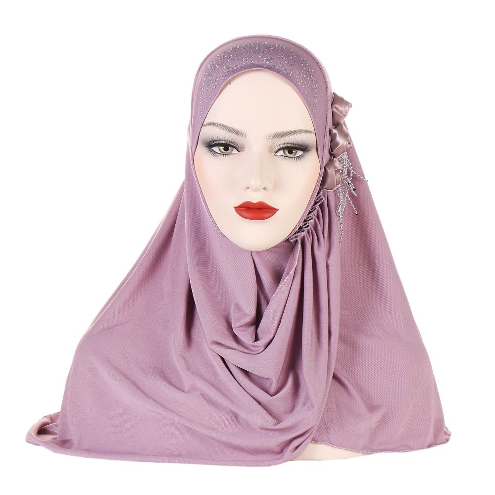 Full Cover Women's Hijabs Modest Wear Instant Turban Classic Muslim Hijab Spring Autumn Season