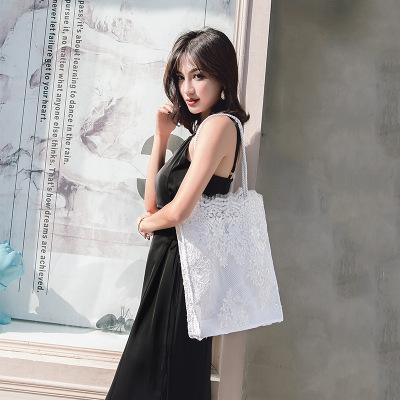 Lace Ladies Handbag Summer Beach Wedding Bridal Party Hand Bag Bolsa Feminina Women's Shoulder Bag Shopping Bag