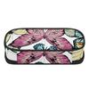 Pencil Pouch 300D Polyester Organized Storage Zipper Closure with Mesh Divider Pen Holders and Large Main Compartment for Students