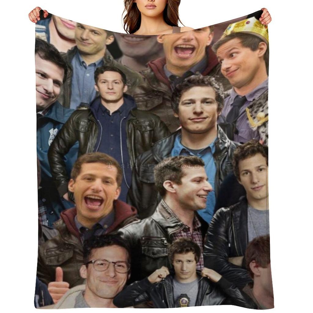 Jake Peralta Fotocollage Wurfdecke Dünn Für Babydecken Für Sofas Haardecken
