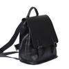 Genuine Leather Match Color Cowhide Women's Bag Simple Backpack Women's Schoolbag