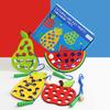 Lacing Threading Toy Eat Fruit Game Fine Motor Skills Educational Toys For Kids Gift