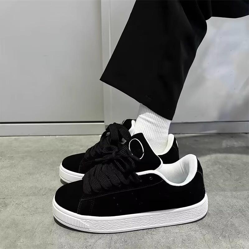 Platform White Shoes Women's Versatile Muffin Spring and Autumn Summer Breathable New Popular Casual Sports Board Shoes