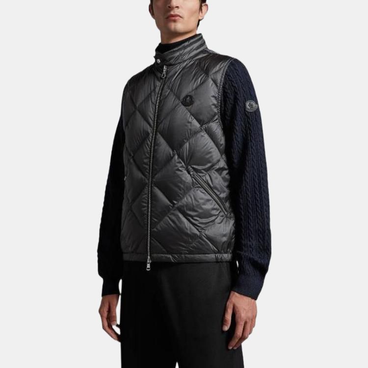 Moncler Nasta diamond-quilted gilet I10911A00055596J2920