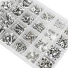 304 Stainless Steel Hex Socket Cap Screw Set with Flat and Spring Washers