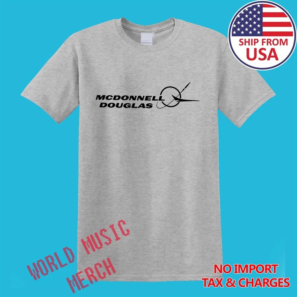 Mcdonnell Douglas Aerospace Men s Grey Size S-5XL 2XL