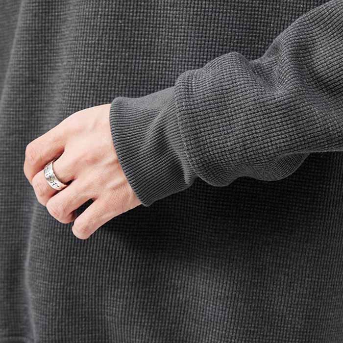 Men's Sweater Pullover Spring and Autumn Lapel Korean Fashion Polo Shirt Loose Long Sleeve Coat Men