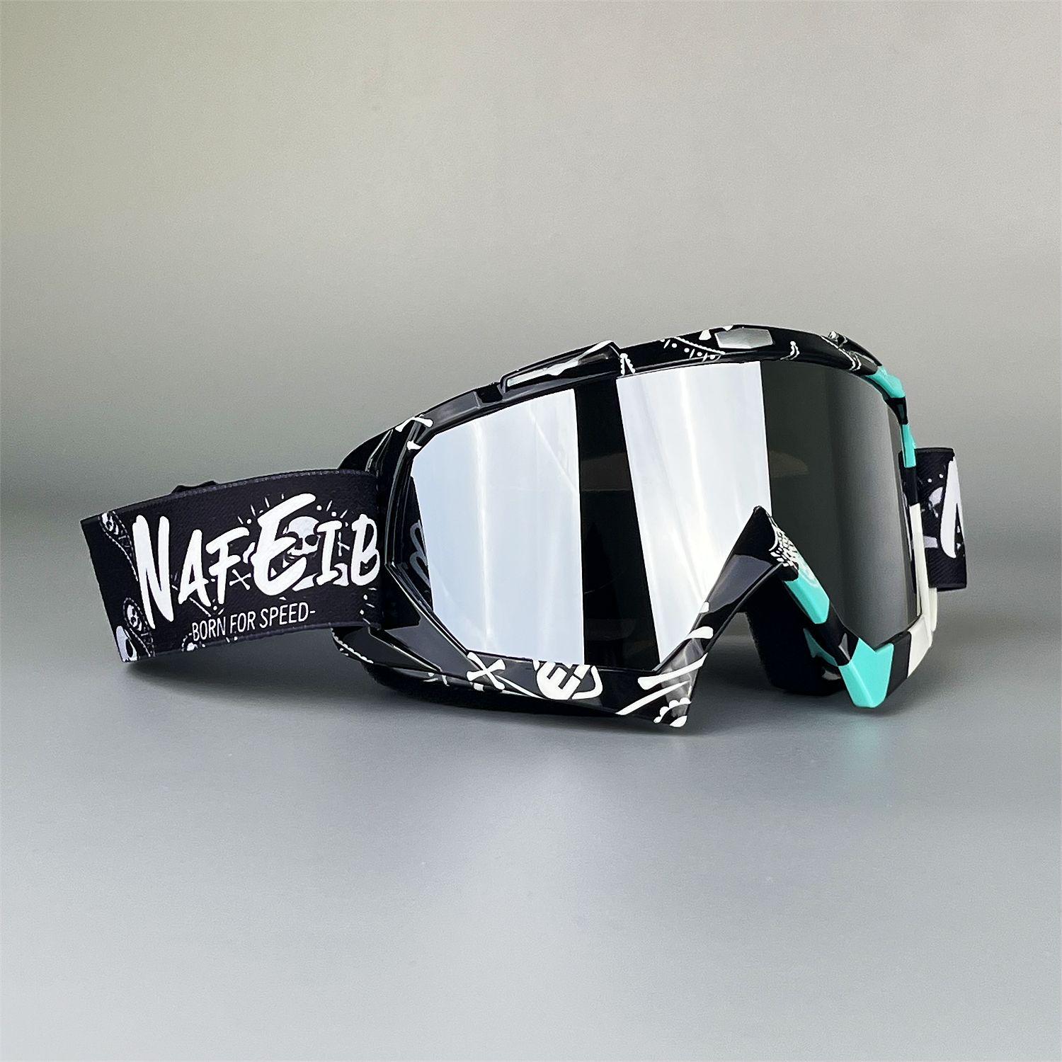 

N634 Ski & Cycling Goggles: Windproof, UV Protective Glasses for Mountaineering, Mountain Biking, and Outdoor Sports