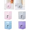 Acrylic Money Saving Box Lockable Coin Storage Box with Keys Large Capacity