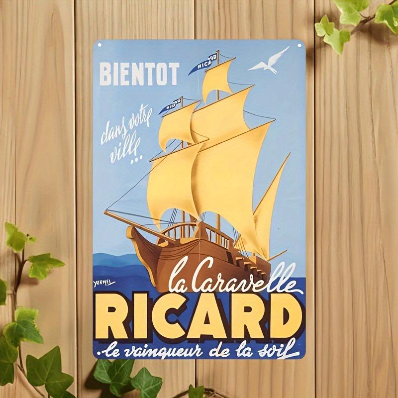 Двумерная плоская декоративная металлическая табличка из кованого железа в античном стиле с защитными свойствами для внутреннего применения 20x30cm（7.8x11.8inch）