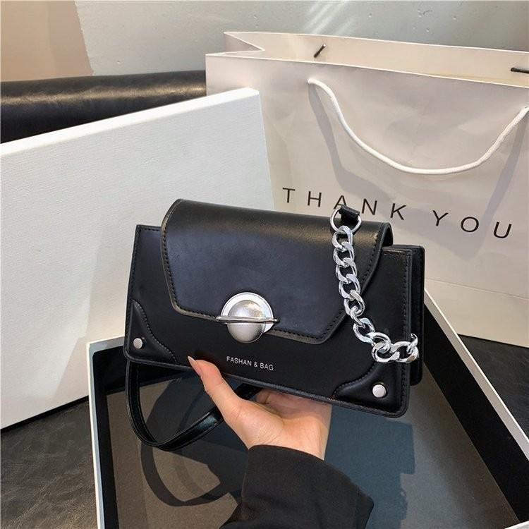 Stylish Pu Small Shoulder Bag For Women In Black White And Khaki Perfect For Daily Use