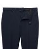 MUSINSA STANDARD Tapered Hidden Elastic Waist Length Slacks [Navy]