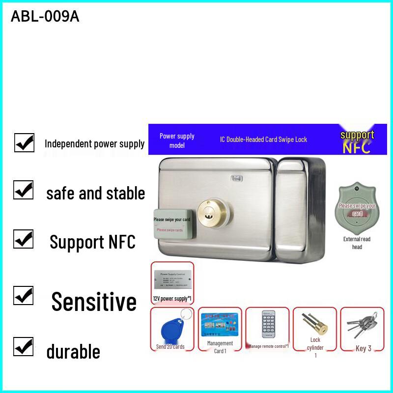 AnBaoLe AbL 12V IC/NFC Smart Access Control Lock