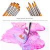 12pcs Draw Paint Brushes Set Kit Artist Paintbrush with Nylon Hair for Artist Acrylic Aquarelle Watercolor Gouache Face