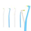 Factory 6Pcs Plastic Soft Small Head Orthodontic Toothbrush Deep Clean Braces Interdental Brushes for Home Use