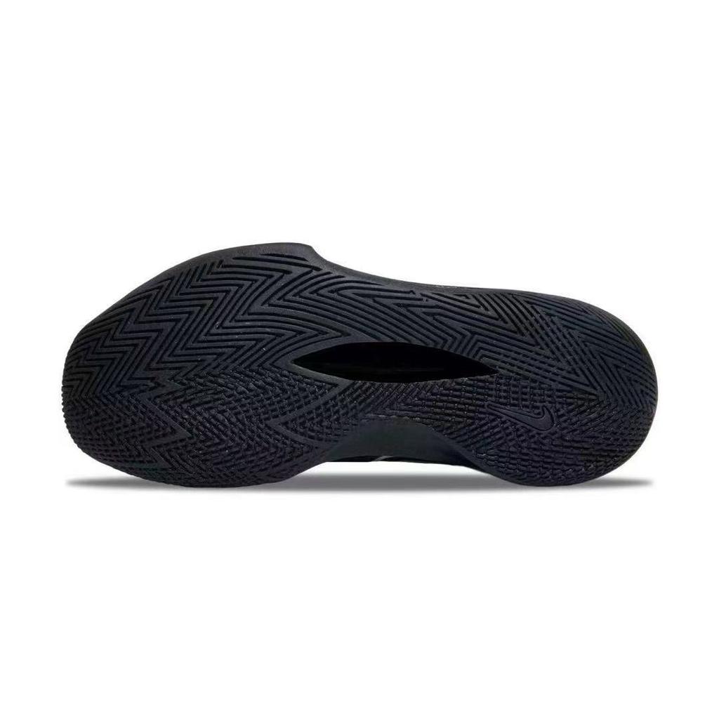 Nike Precision 6 Abrasion Resistant Abrasion Resistant Low Top Basketball Shoes Men's Black White IO7605-040(team741-)