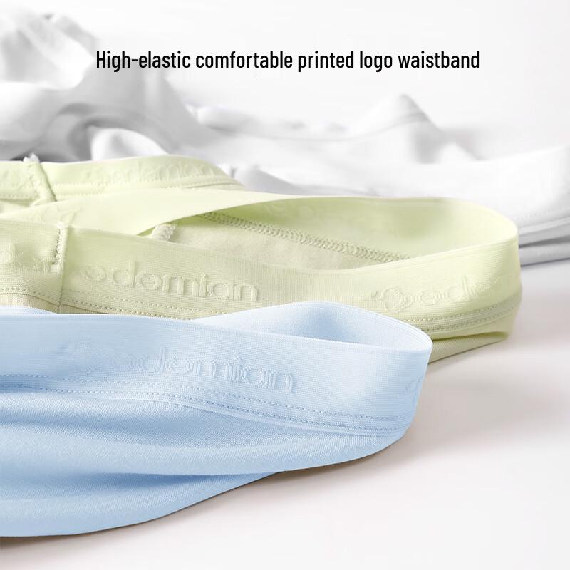 Duoduomian Women's Modal Antibacterial Mid-Waist Underwear (5-Pack)